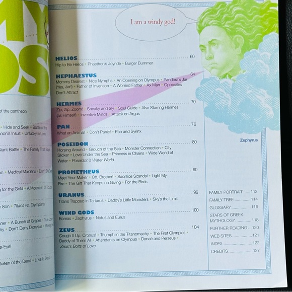 Mythlopedia Oh My Gods Scholastic Greek Mythology Paperback Book - Picture 6 of 14